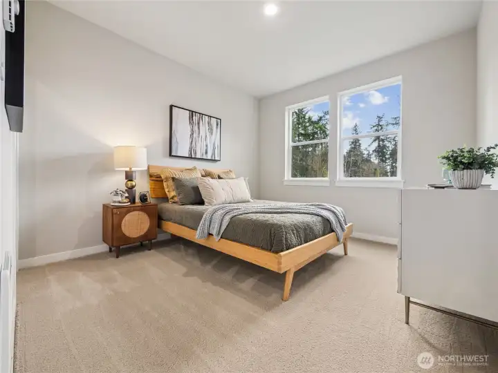 Bedroom 5. Pictures are for representational purposes only. Finishes vary.