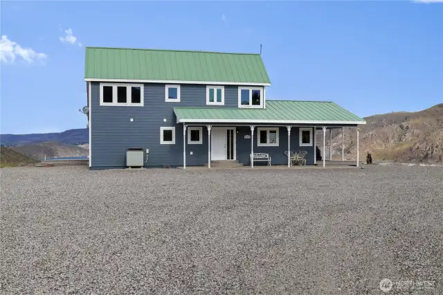 Backside of home