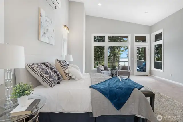 You won't want to leave your suite with that view!