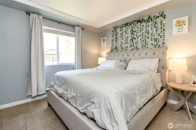 Bright primary suite!