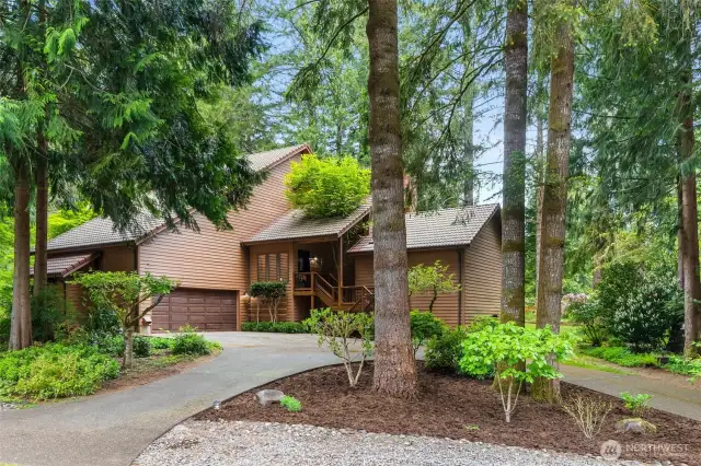 Circle driveway