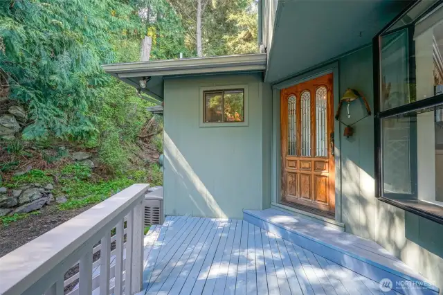 Entry into Main House.