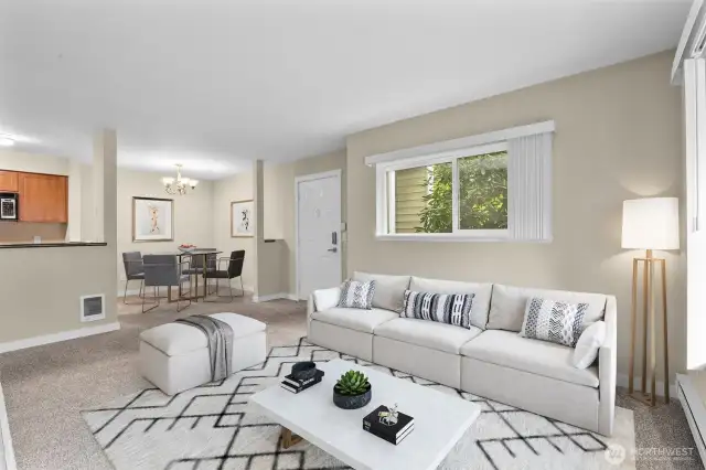Living Room - Virtual Staging
