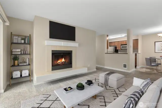 Living Room - Virtual Staging