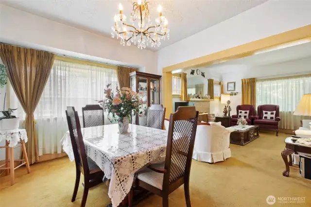 Formal Dining room.