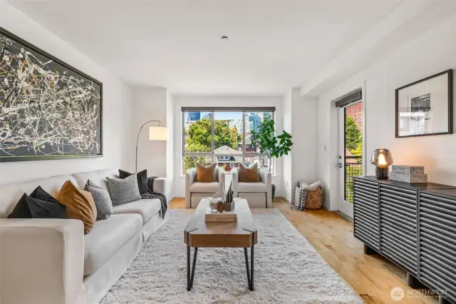 Spacious Living Room