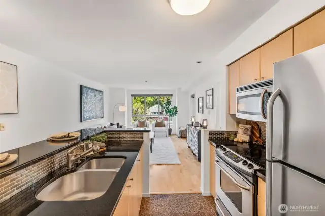 Black Granite Counters