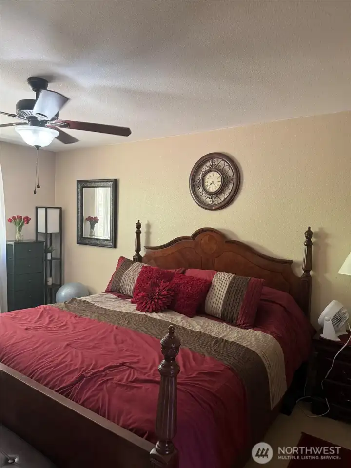 Primary with ceiling fan Primary with ceiling fan