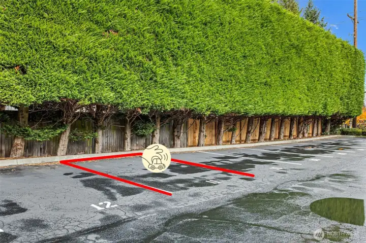 Additional Dedicated parking spot