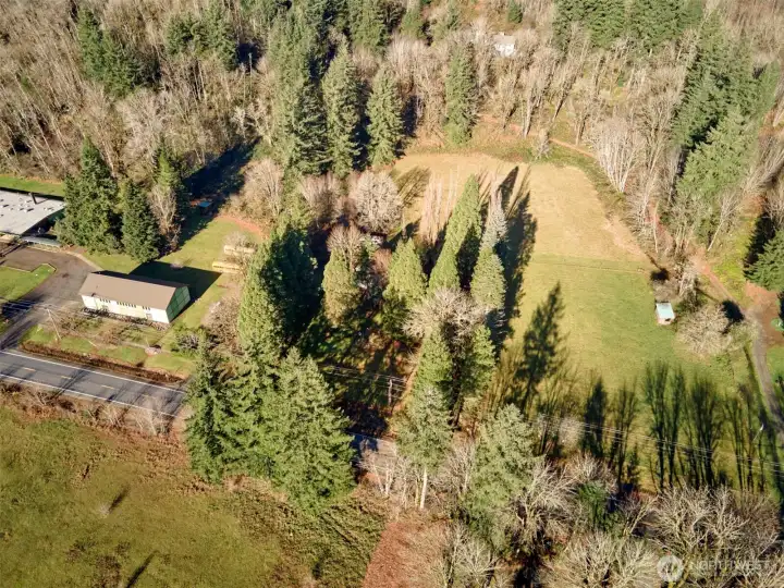 Aerial View Looking North