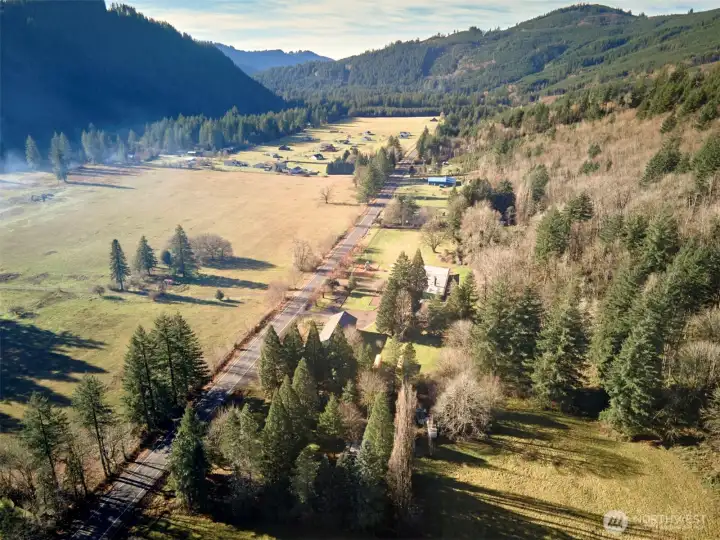 Aerial View West View