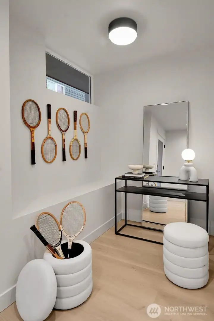 Large entry area great for easy access to gear and play equipment.