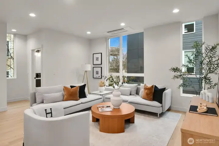 Luxuriously wide floor plans