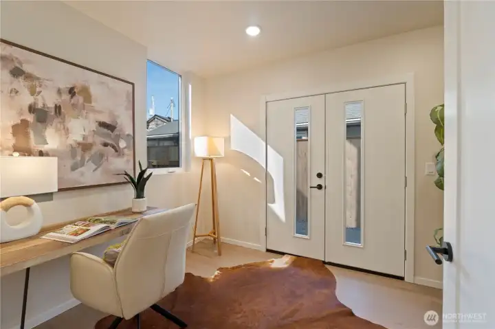 Office/Den/Bonus Room on the main level