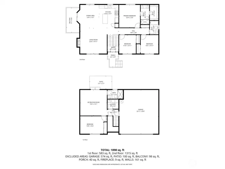 First & Second Floor