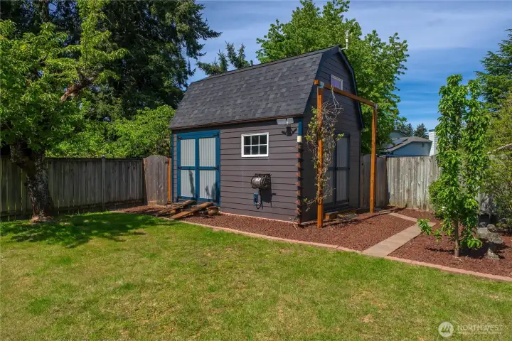 amazing stick built shed