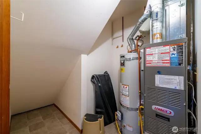 Storage/Utility Closet under stairs