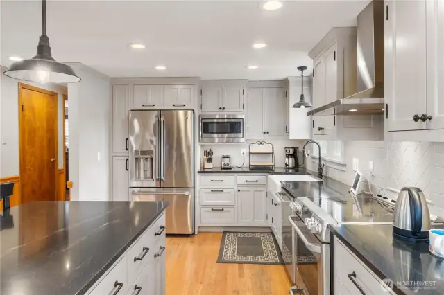 Beautifully remodeled kitchen