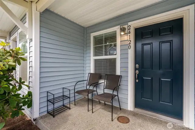 Look... You can sit here on your front porch!