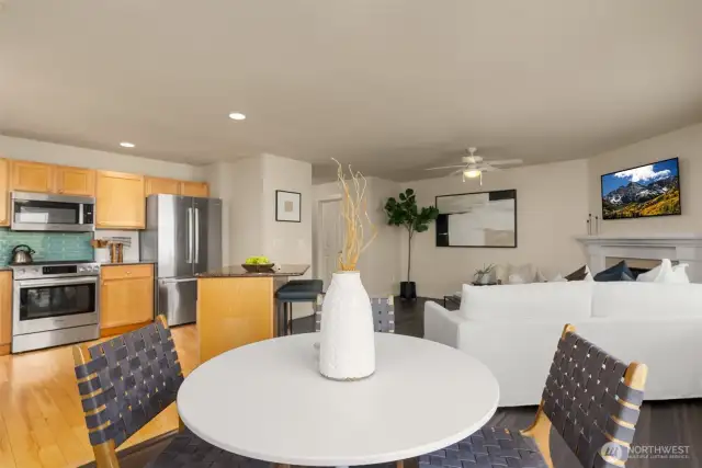 Are you feeling it?  Super open floor plan to enjoy every day living!