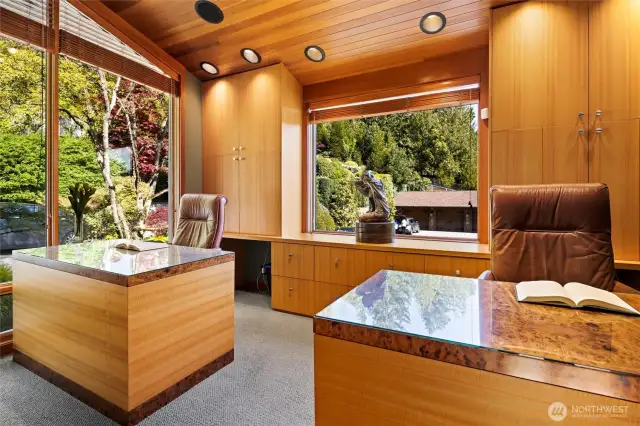 Large office with plenty of storage