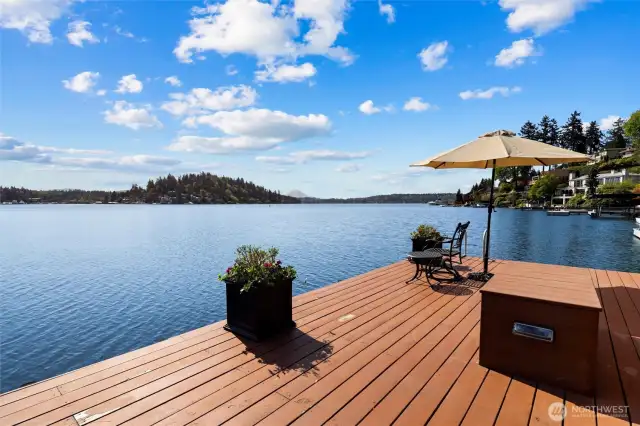 65 ft of waterfrontage