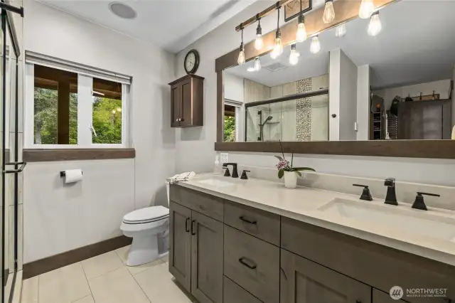 3/4 primary bathroom