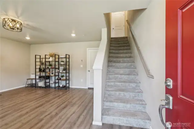 Entry with Bonus room on main.. Office, Play/Exercise room???
