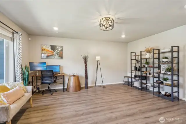 Main floor room off entry
