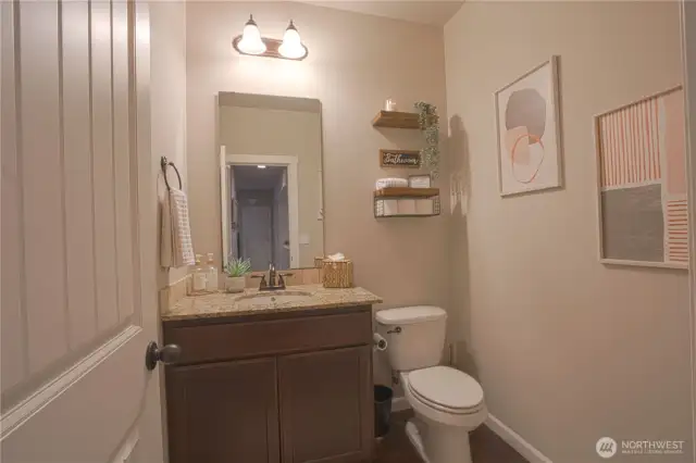 Main Floor 1/2 Bath.
