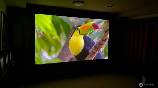 This is the Projector Screen that is staying