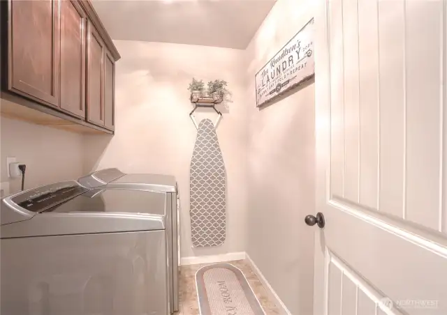 Upstairs Laundry Room