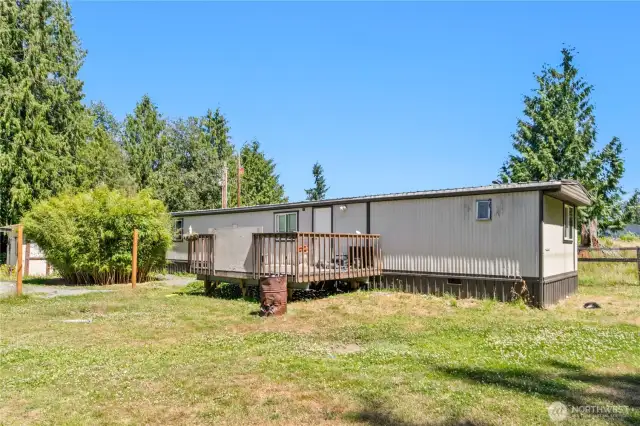 Rented Single-wide included in sale. Tenant has been given notice