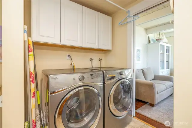 Utility room/half bath off nook.