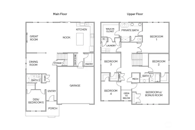 floorplan - all the living space!