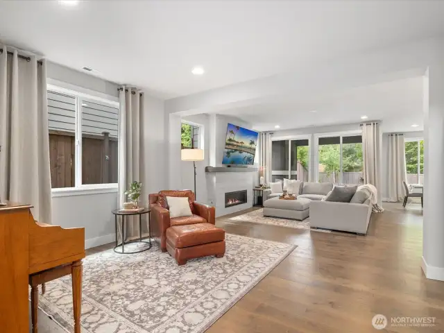 Living Room and Front Sitting Room