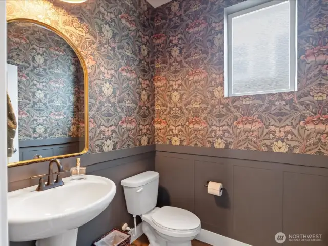 Powder Room on Main Floor