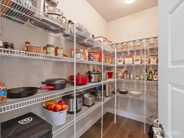 HUGE Walk-In Pantry