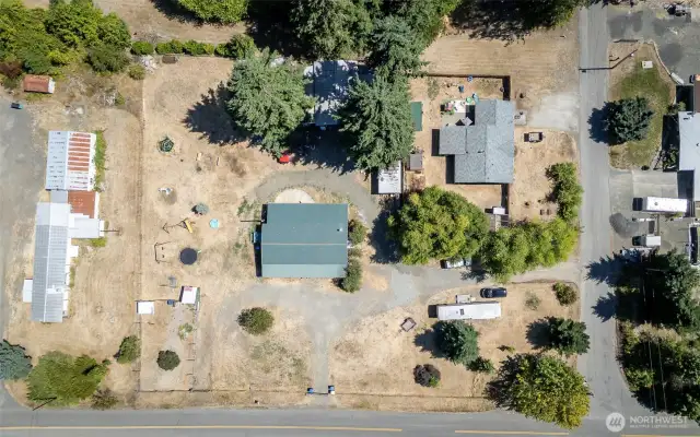 Lovely Corner Lot With Many Outbuildings