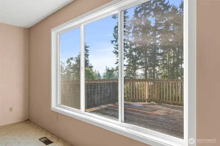 Living Room window view