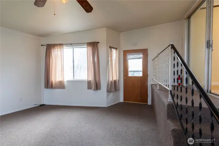 Picture taken before moving in.