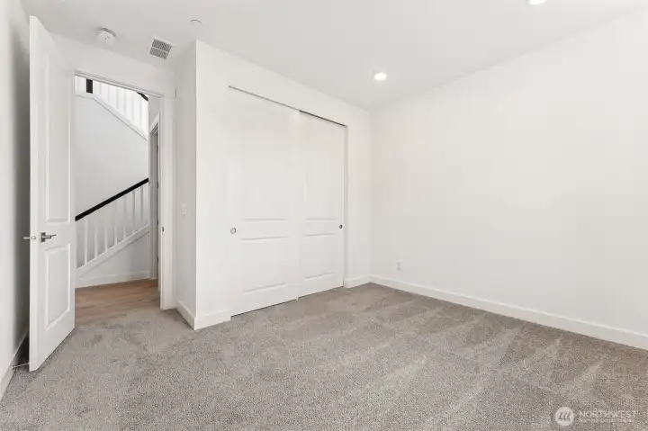 Model - Not Actual home - Bedroom on the main