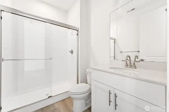 Model - Not Actual home - bathroom on the main