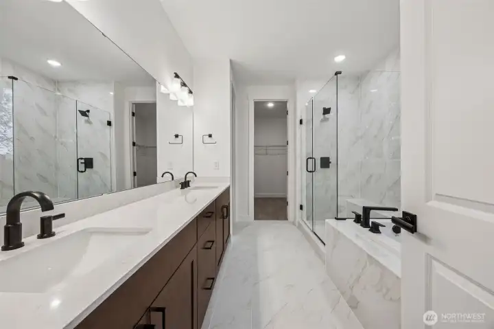 Actual Home - Primary bathroom