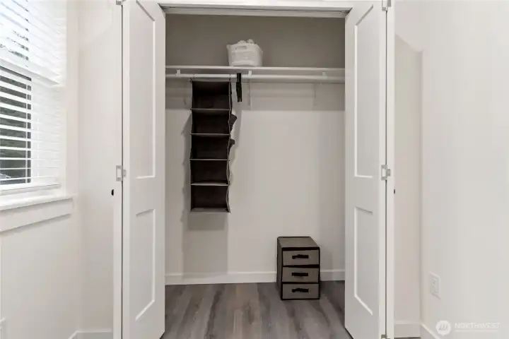 Primary bedroom closet