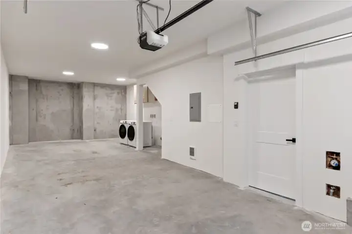 2 car spacious tandum garage