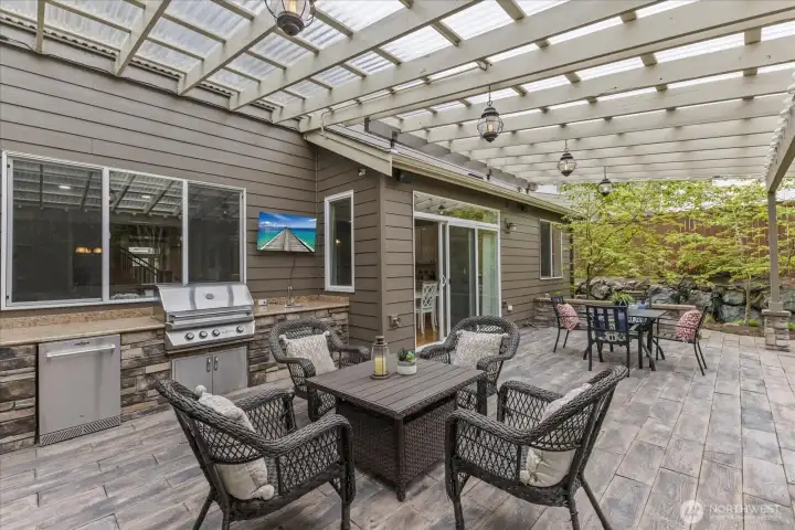 Covered Outdoor Living - This is where the home truly becomes unforgettable.