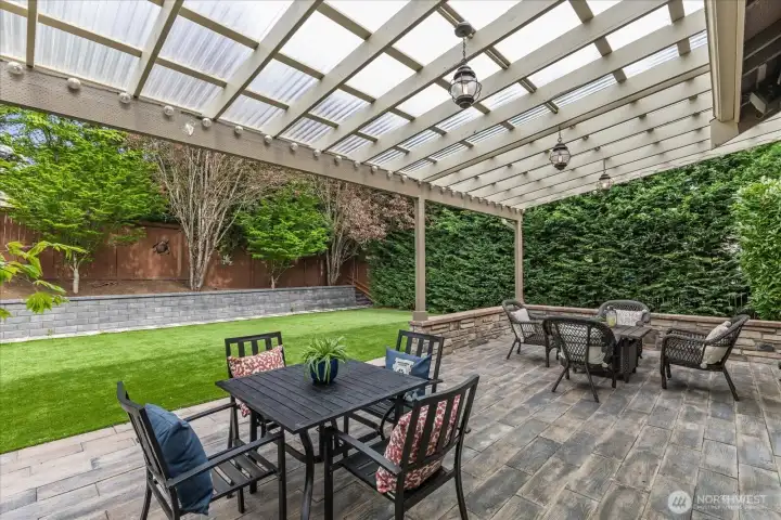 A private outdoor retreat designed to be enjoyed year-round.