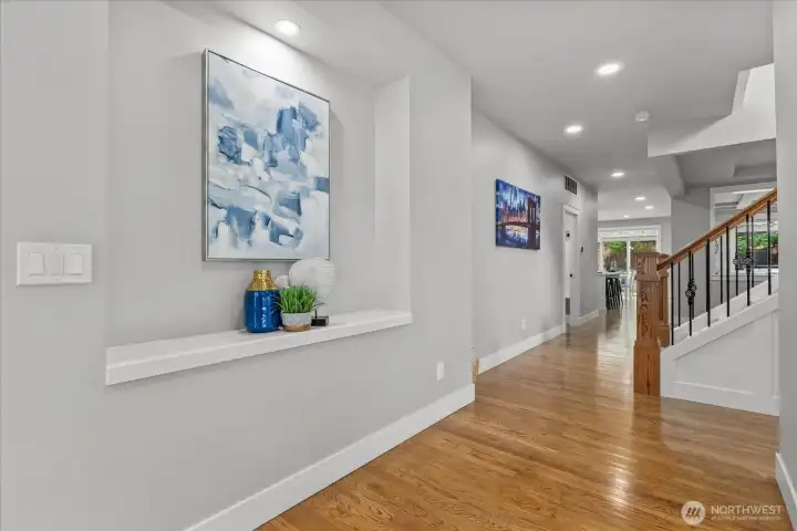 Soaring ceilings and timeless elegance.