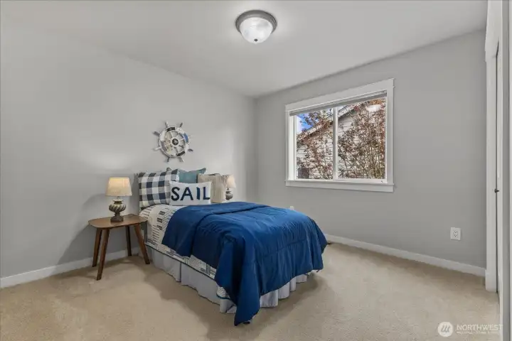 Secondary Bedroom Number 2 - Bright, airy, and beautifully sized.